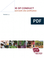 Core Code of Conduct: For Individual and Multi-Site Certification