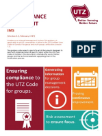 Utz Guidance Document: Ensuring Compliance To
