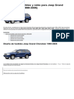 Diagrama de Fusibles y Relés para Jeep Grand Cherokee 1999-2005