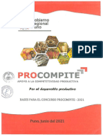 Bases Del Concurso Procompite 2021 PDF