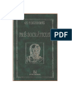 01 - Os Pré-socraticos - Coleção Os Pensadores (1996)