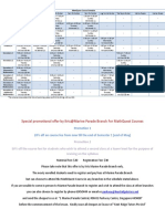 Mathquest Schedule (Semester 1)