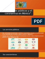 Servicios públicos y el coronavirus en Mexico