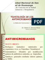 TOXICOLOGIA DE ANTIMICROBIANOS