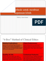 4 Box Methode Untuk Membuat Keputusan Klinik