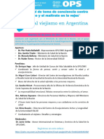 Flyer No Al Viejismo en Argentina 15 Junio 2021