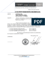 Oficio #726-2021 - Solicita Activacion Del Sistema Sidpol y Esinpol para La CPNP Kimbiri.