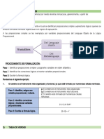 Variables Proposicionales