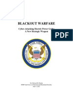 Blackout Warfare Cyber Ed Report P