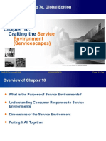 Service Environment (Servicescapes) : Crafting The