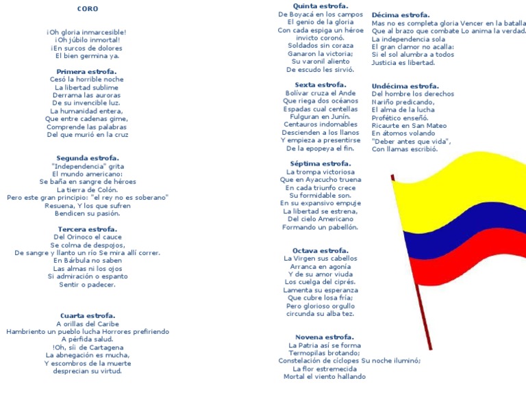 Himno de Colombia | PDF