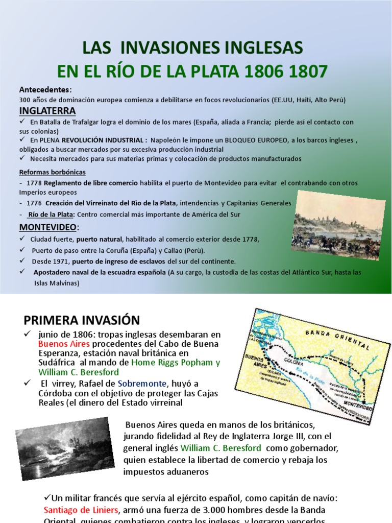 Las Invasiones Inglesas | PDF | Conflictos del segundo milenio ...