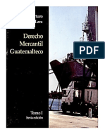 Derecho Mercantil Guatemalteco Tomo I