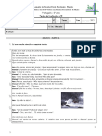 5º Teste, 3º Período, 6ºano