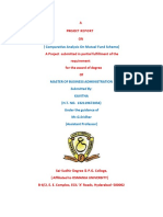 Comparative Analysis of Mutual Fund Schemes