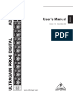 User S Manual: Version 1.0 December 2002