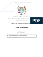 Termofluidos Lab: Análisis de equipo