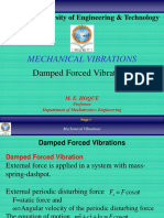 Vibration - Introduction4 - Damped Forced Vibration