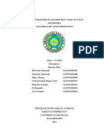 LAPORAN PRAKTIKUM ANALISIS OBAT MAKANAN DAN KOSMET ASMEF Revisi Fix