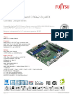FUJITSU Mainboard D3642-B ATX: Data Sheet