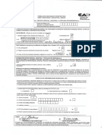 Formulario Adicional de Registro para Fines Tributarios y Decontrol Urbano