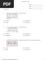 Prefinal Exercise With Answer Key