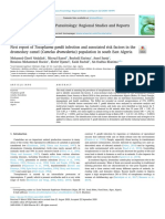 First Report of Toxoplasma Gondii Infection and Associated Risk Factors in The