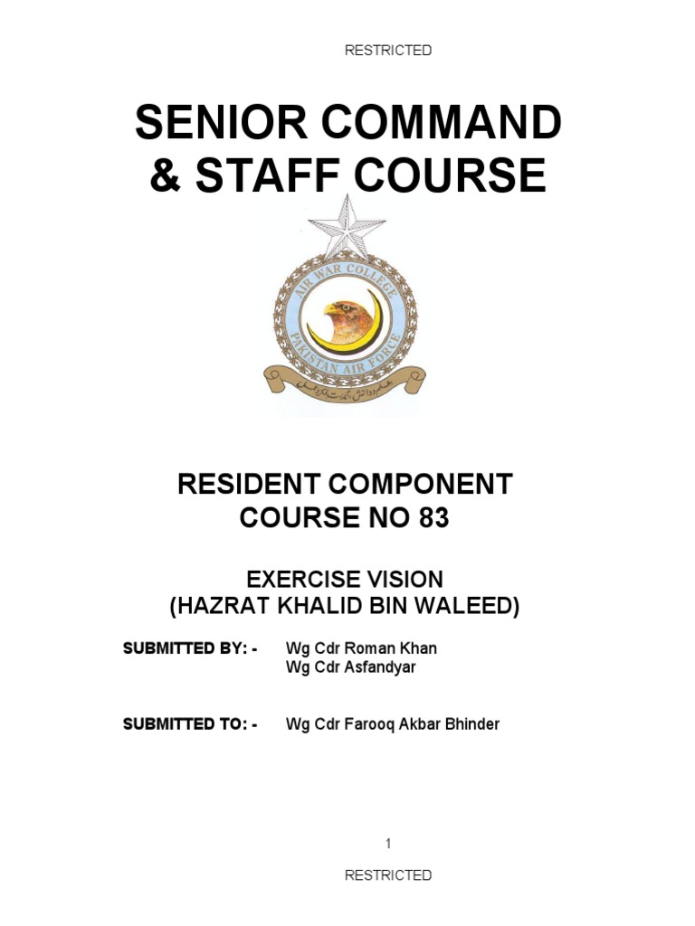 Corrected Hazrat Khalid Bin Waleed Final Pdf Military Armed