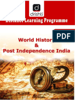 World History & Post Independence India