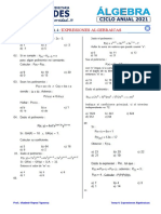 Expresiones Algebraicas