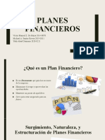 Planes Financieros