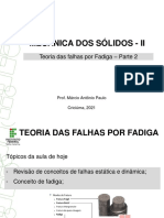 Aula 11 - Teoria Das Falhas Por Fadiga - Parte 2