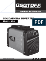 Soldadora Inverter: IRON - 300