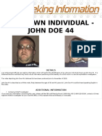 Unknown Individual John Doe 44