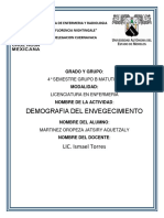 Demografia de Envegecimiento