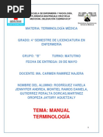 Manual de Terminologia Revision | PDF | latín | Palabra