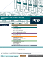 Actividades de La Dirección General de Emisión