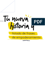 Tu Nueva Historia y Listado de Frases de Empoderamiento (1)