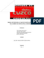 Manual de Poes para La Linea de Chocolates para Taza de La Fábrica de Chocolates La Española S.R.L.