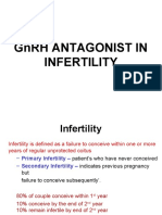 GNRH Antagonist in Infertility