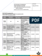 Cronograma de Actividades EDW2 2020