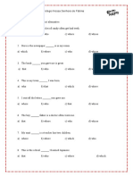 Exercises - Relative Pronouns - 3rd Grade