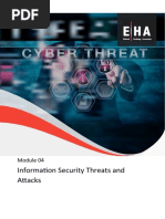 Information Security Threats and Attacks