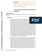 Protein Folding Thermodynamics and Dynamics - Where Physics, Chemistry and Biology Meet