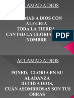 Aclamad A Dios