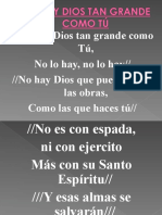 NO HAY DIOS TAN GRANDE COMO TU - Por La Gracia de Dios - Tu Mano Señor 5. REMppt