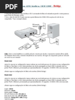 Configurar Modem ADSL Intelbras GKM 1200e