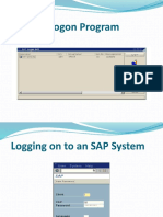 The SAP Logon Program