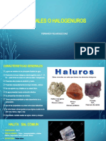 4 Clase Sales o Halogenuros PPT 2020