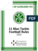 RULES 2020 Tackle Football